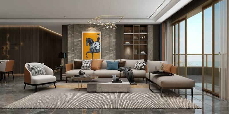 绅士范 客厅空间